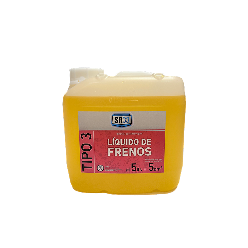 LIQUIDO PARA FRENOS DOT3 BIDON 5 LITROS