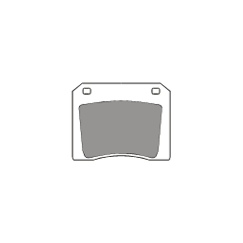 PASTILLA DE FRENO - Fiat 1500-1600-125 / Peugeot 404 - 504 (U.)