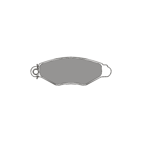 PASTILLA DE FRENO - Citroen ZX 1.8 1.9 TDI / Renault Fuego / Clio / Megane / Scenic / Express /Peugeot