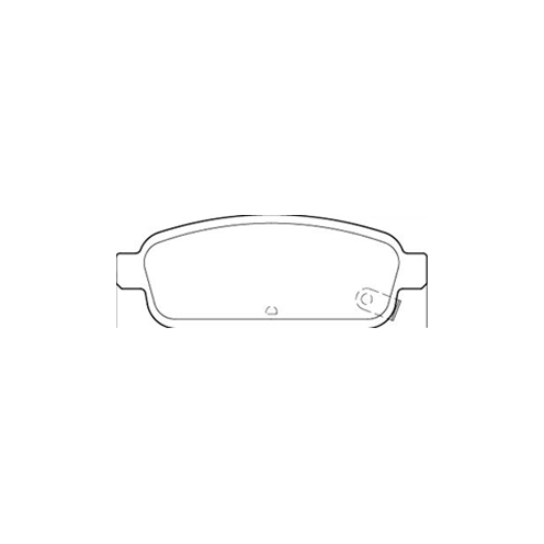 PASTILLA DE FRENO - Chevrolet Cruze12 - Tracker12 (trasera)